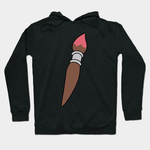 Artist Paintbrush Hoodie by saradaboru